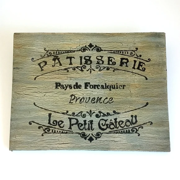 French Cottage Wooden Shabby Chic Wall Art