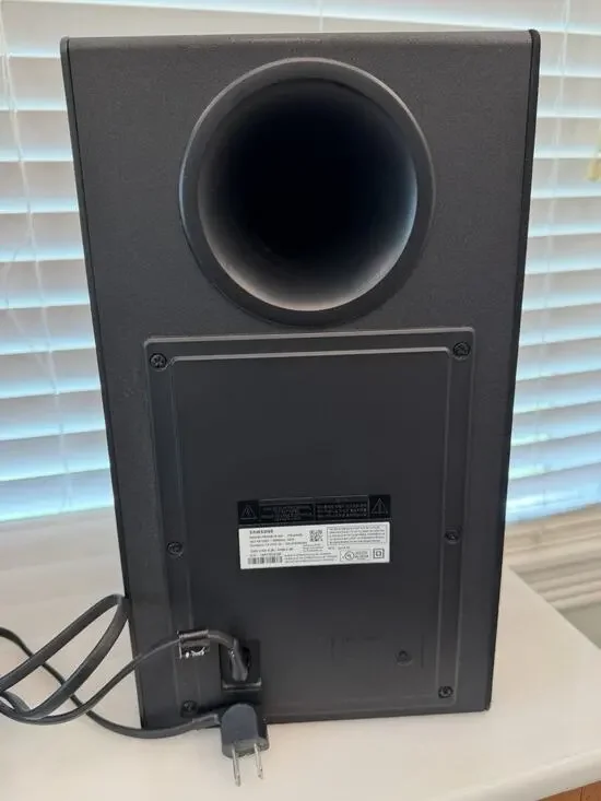 Samsung PS-WN20 Wireless Subwoofer Speaker-Original power cord - Powers on -READ