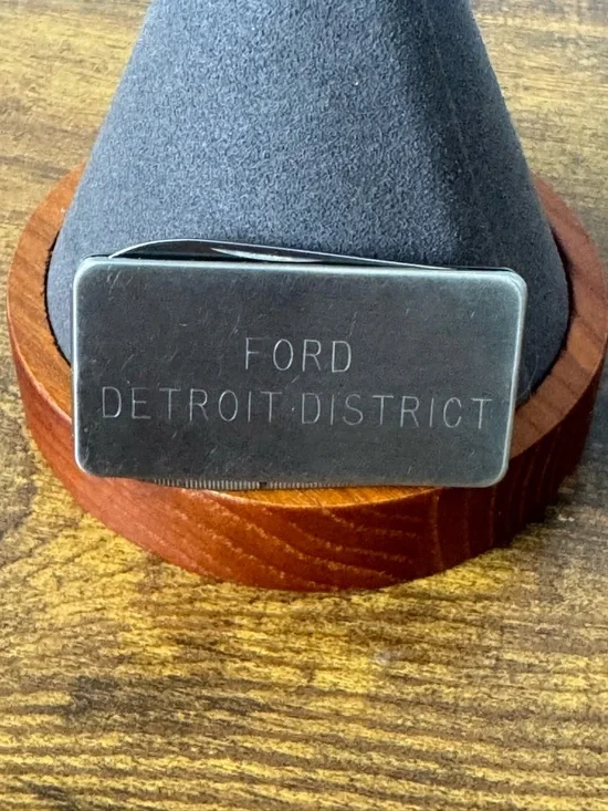 Ford Detroit District Money Clip‎ Multitool Imperial USA Vintage Advertising