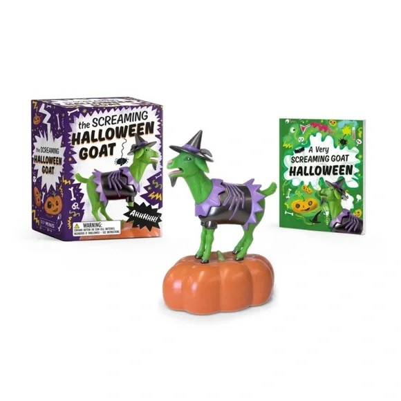 The Screaming Halloween Goat - (Rp Minis) by Jessie Oleson Moore
