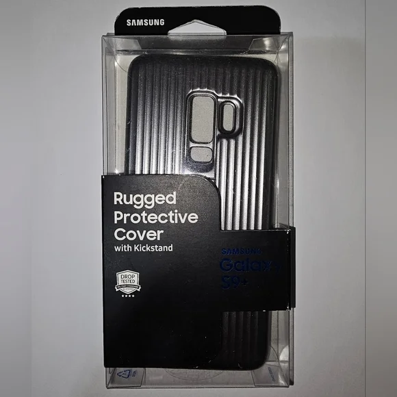Samsung Rugged Protective Cover w/ Kickstand for Samsung Galaxy S9+ - Gray