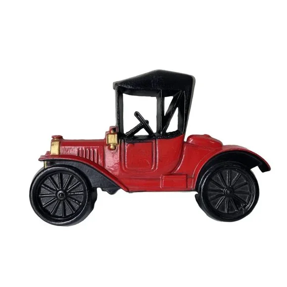 Vintage Norleans Japan Metal Model T Car Vehicle Wall Art #1147