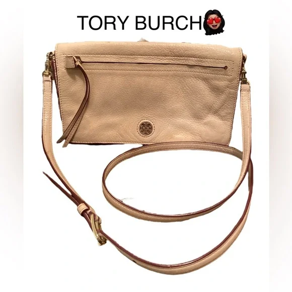 TORY BURCH CROSSBODY SHOULDER-BAG LEATHER