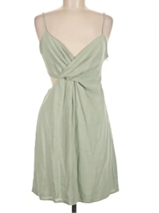 Promesa Seagrass Strapy Surplice Bust Dress. Size S, M, L