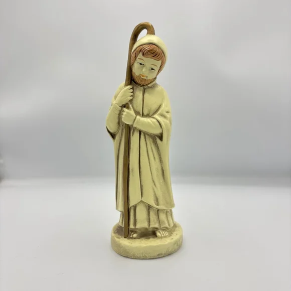 Vintage Lund’s Lites Nativity Joseph Figurine Statue Made in Korea Auburn WA