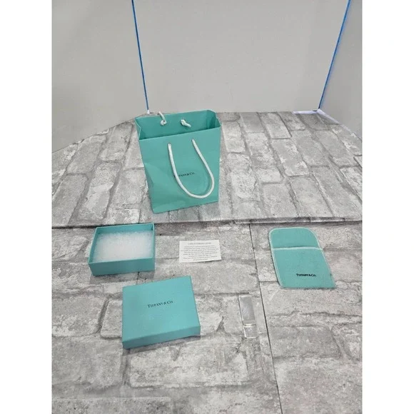 Tiffany & Co. Money Clip Sterling Silver Gift with Pouch And Box No Engravings
