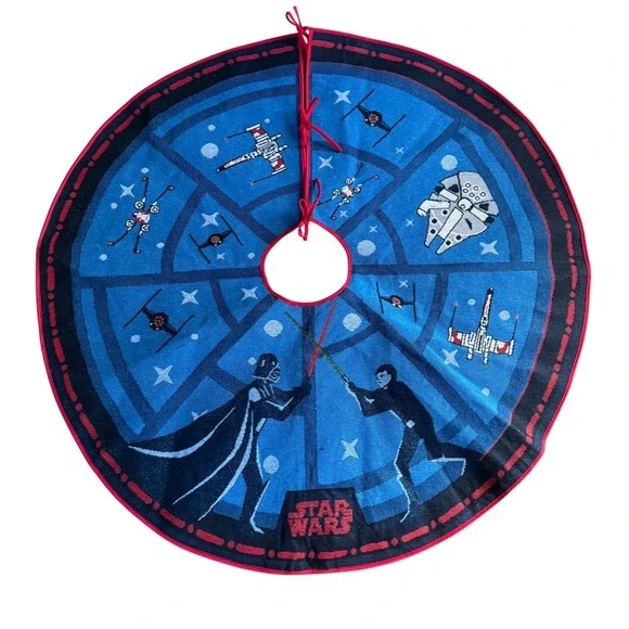 Hallmark X Star Wars The Force is Strong‎ Christmas Tree Skirt ** Missing Cord