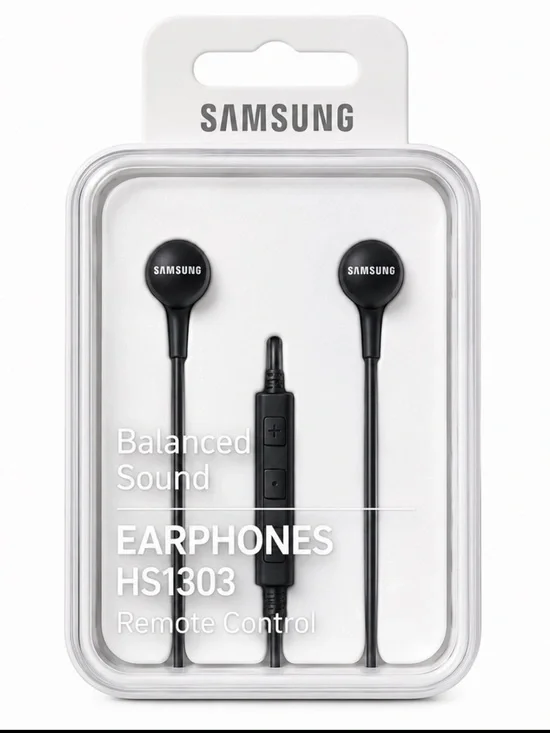 Samsung Black Wired In-Ear Earphones with Inline Remote