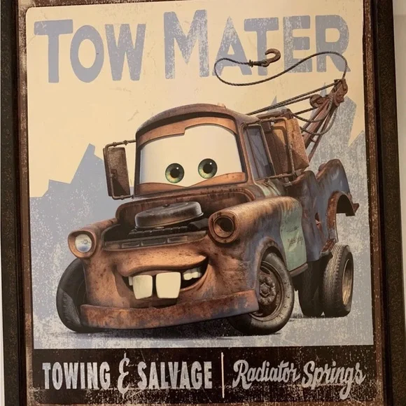 Charming Tow Mater‎ Wall Art Decor