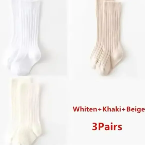 New lot of 3: baby socks  0-1 years Small
