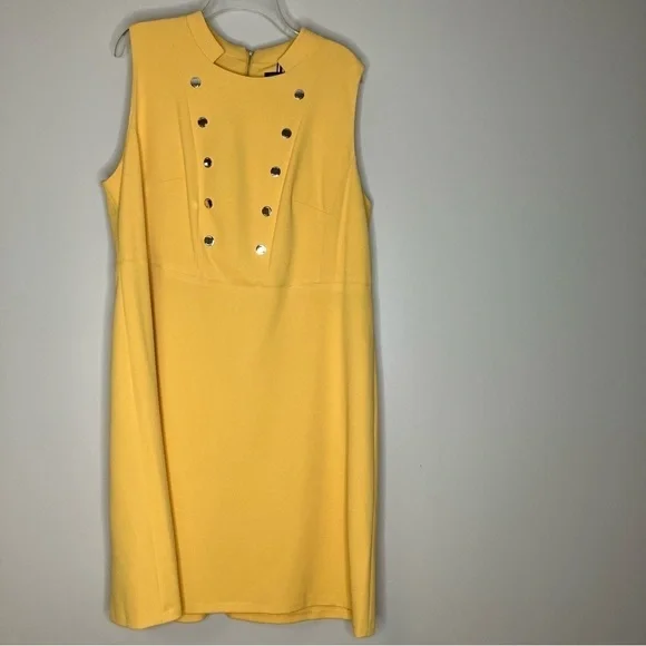 Tommy Hilfiger yellow dress size 18W