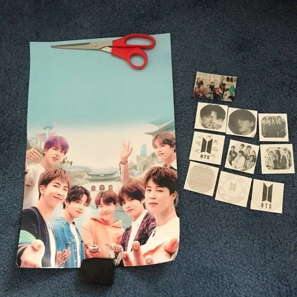 BTS Bangtan Boys Korean Kpop Music Poster