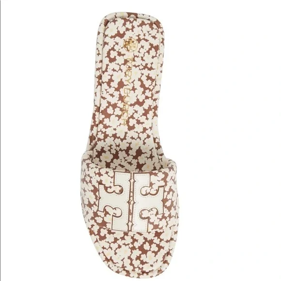 NIB Tory Burch daisy T-sport slides Size: 9.5