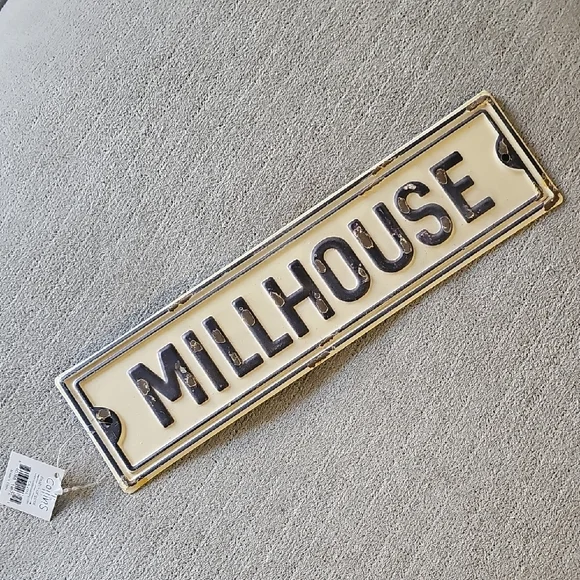 Collins Fresh + Original Milhouse Metal Wall Plaque