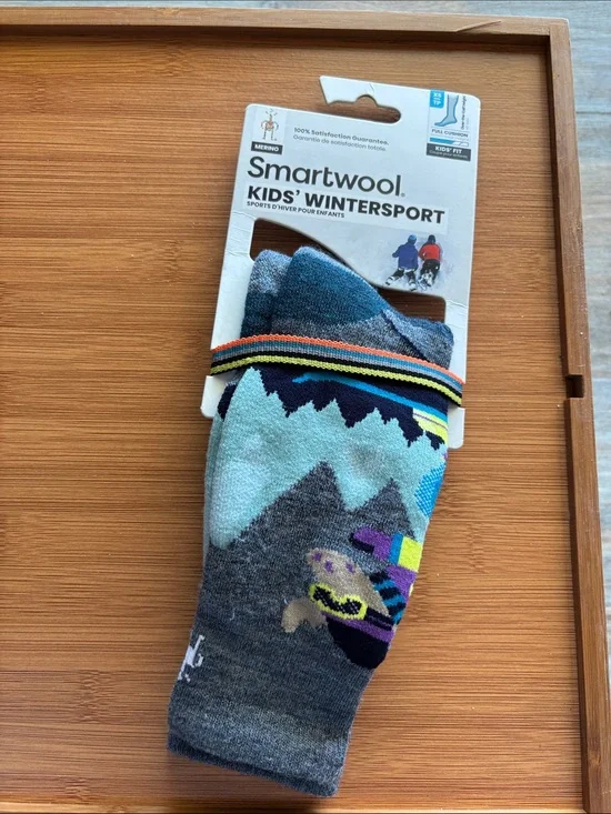 Smartwool Kids' Wintersport Merino Wool Ski Socks - Moose