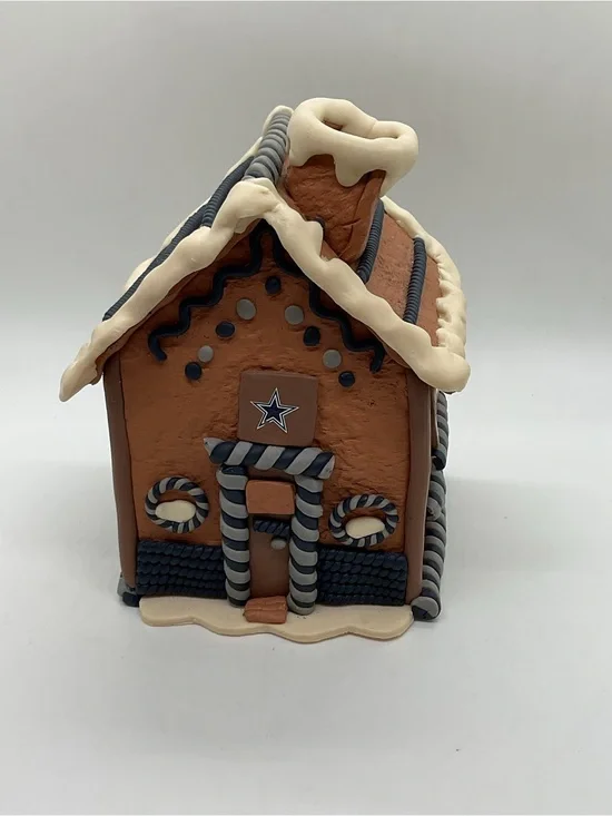 Dallas Cowboys Gingerbread House