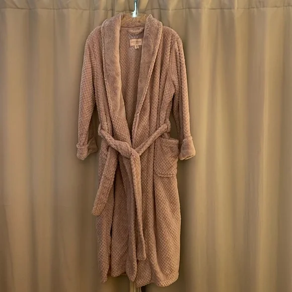 3 for 25!‎ CAROLE HOCHMAN women’s Plush Wrap Robe, size medium