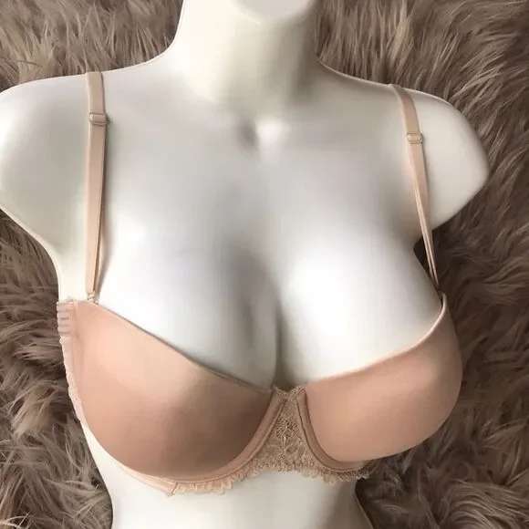 Maidenform Push-up multi-way strapless bra beige