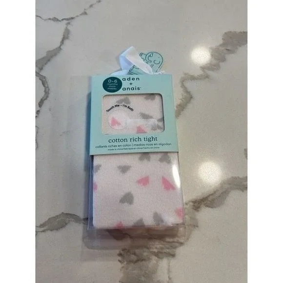 Aden anais baby tights 0-6 months new