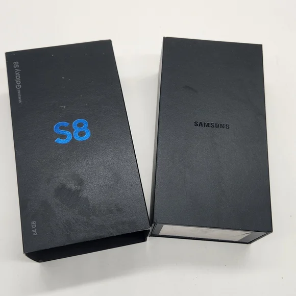 Samsung S8 EMPTY BOX- NO PHONE NOR INSERTS- Very Study Packaging