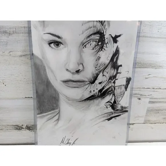 Species II Drawing Artwork Eve Natasha‎ Henstridge Drawing By M. Chug 05/04/2013