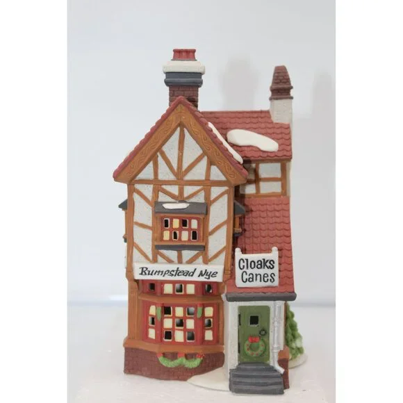 Dept 56 Dickens Village - Bumpstead Nye Cloaks & Canes
