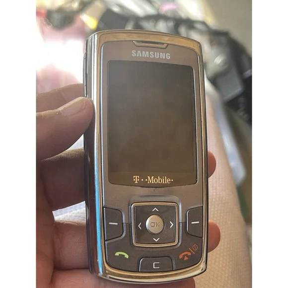 Vintage Samsung Katalyst SGH-T739 - Blu Slider Cell , T-mobile, Untested