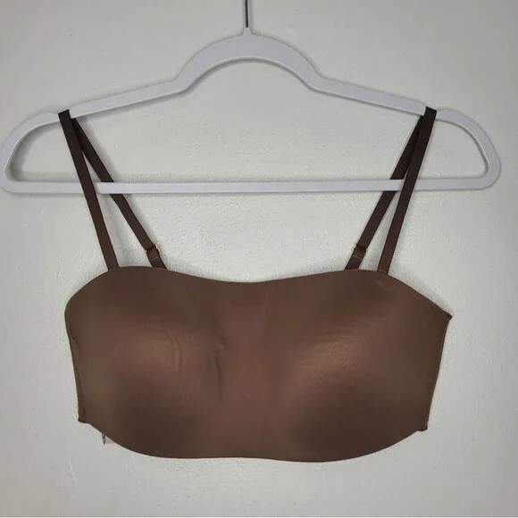 Victoria's secret brown Lightly lined No wire adjustable strap bra size Medium