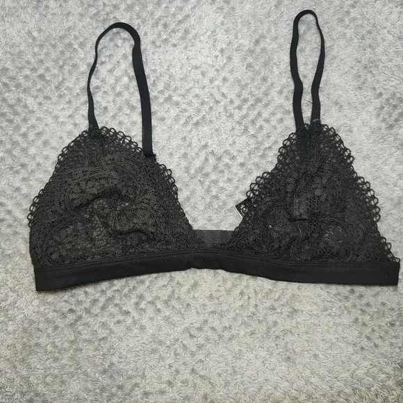 Victoria's Secret Black Lace Bralette