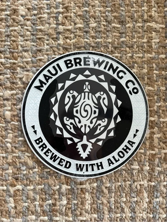MAUI BREWING METAL LOGO SIGN NWT