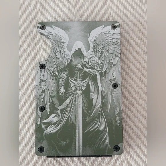 Minimalist Card Wallet Anodized Aluminum RFID Block Guardian Archangel Wallet!