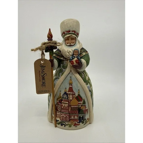 Jim Shore Heartwood Creek Grandfather Frost 4017650 Russian Santa Figurine 7