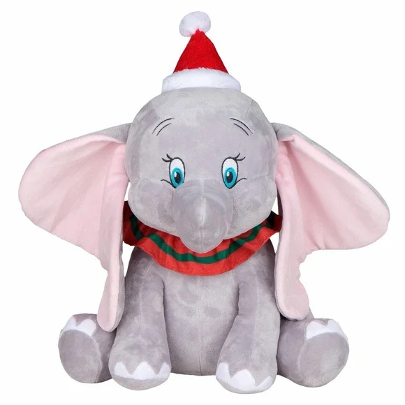 Disney Dumbo Holiday Christmas Door Greeter  16.93in Plush Decor NEW Elephant