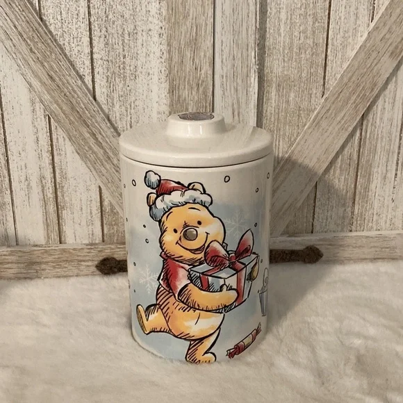 Disney Winnie the Pooh Christmas Canister