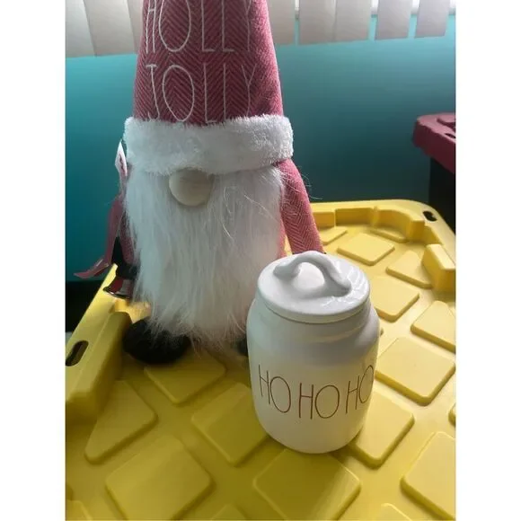 Rae Dunn Ho Ho Ho BABY Christmas Canister