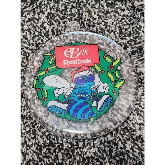Charlotte Hornets Belk Reebok NBA Basketball Christmas Vintage Holiday Ornament