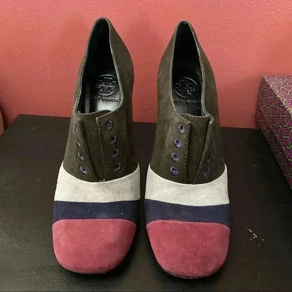 Tory Burch Multicolor Block Heels