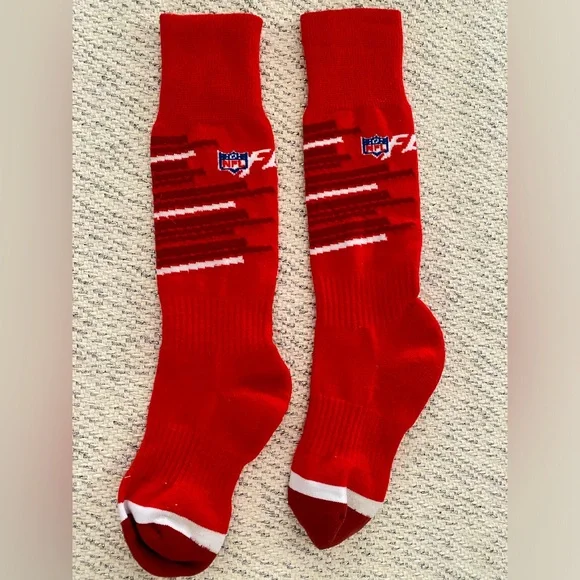 New. Official 🏈 NFL flag football socks - Youth sizes, available S/M and M/L