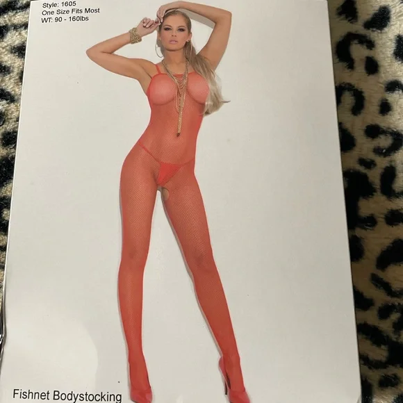 Fishnet body stocking