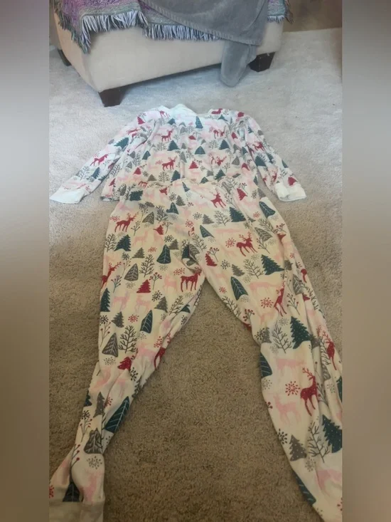 Matching pajama set holiday