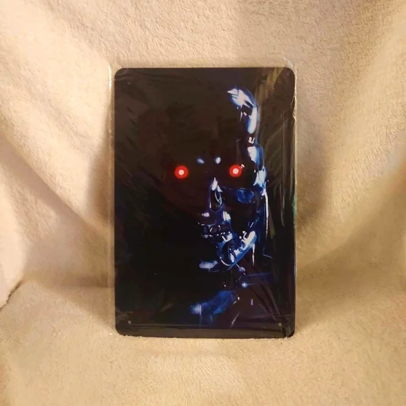 Terminator tin sign