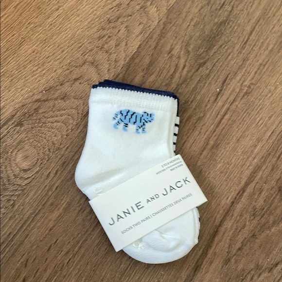 Janie and Jack Kids Socks Size 3 to 6 Months NWT
