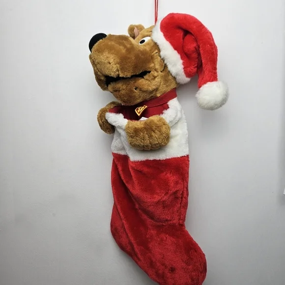 Scooby Doo Stocking Vintage Sings Christmas Songs