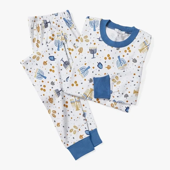 Adult Hanukkah Organic Cotton Pajama Set - PBK
