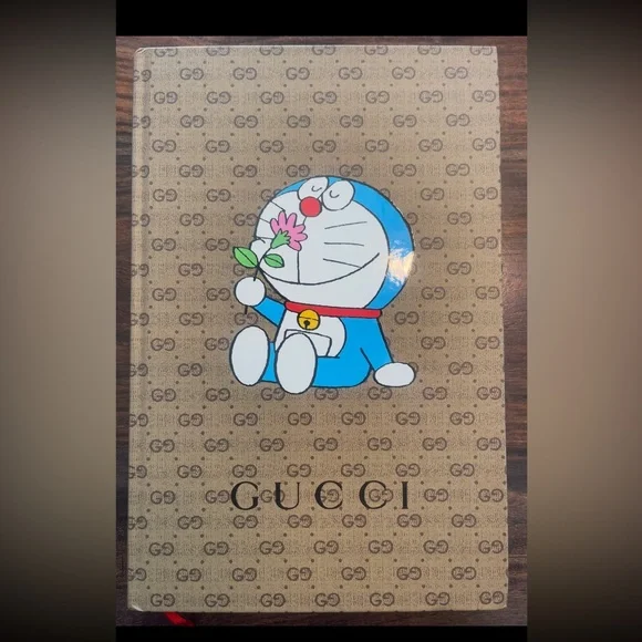 GUCCI x Doraemon Collectible Collaboration Limited Edition Notebook 💙💙💙