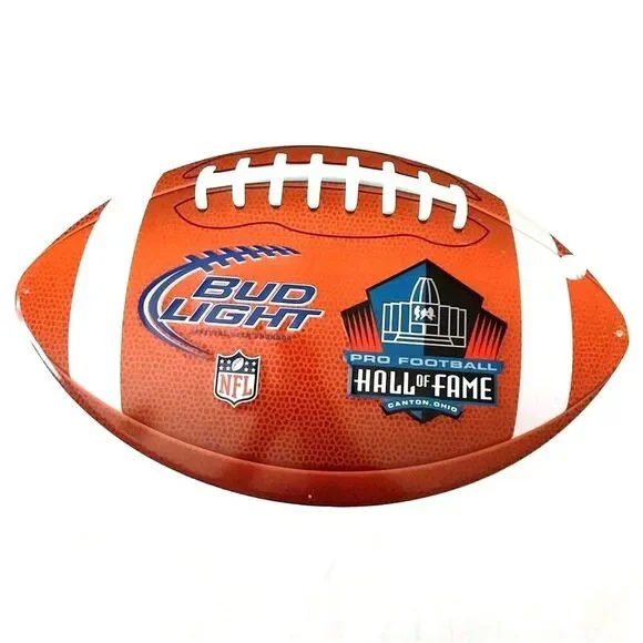 Bud Light Steel Sign Official Sponsor Hall Of Fame Canton Ohio 15