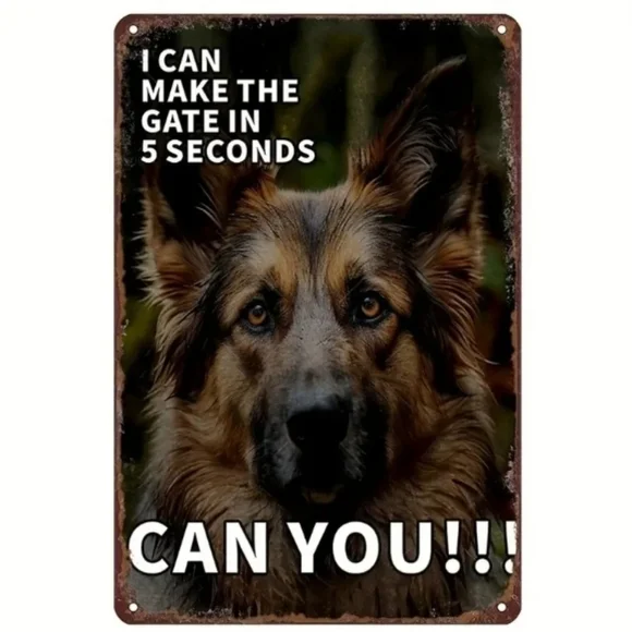 Samson's I can make the Gate Sign