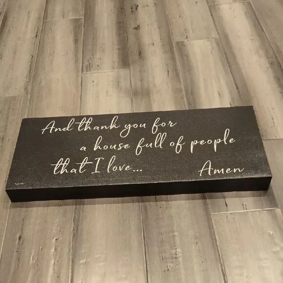 Gray Inspirational Wall Art Decor