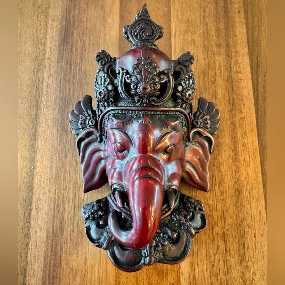 Artisan Nepal Ganesh Sculpture Wall Decor