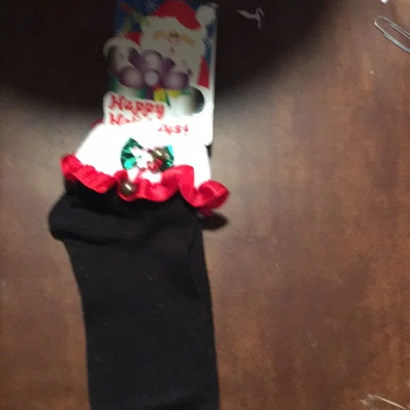 Christmas socks with bells